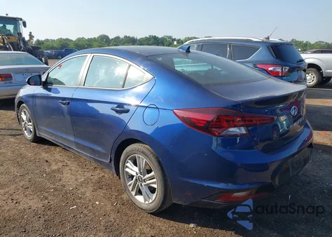 2020 Hyundai Elantra Sel from USA, damaged, VIN 5NPD84LF3LH594186